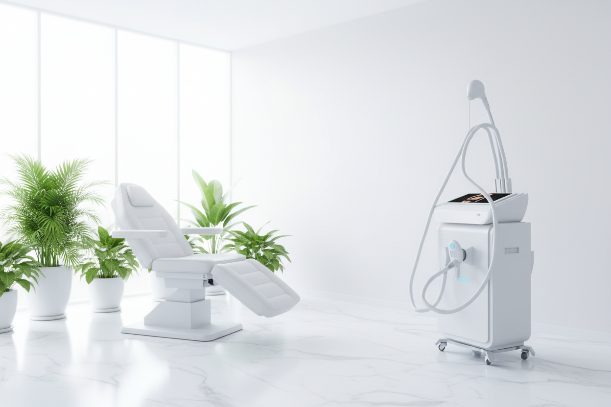 Silhouette Shaper - Right with Chair & Greenery Left
