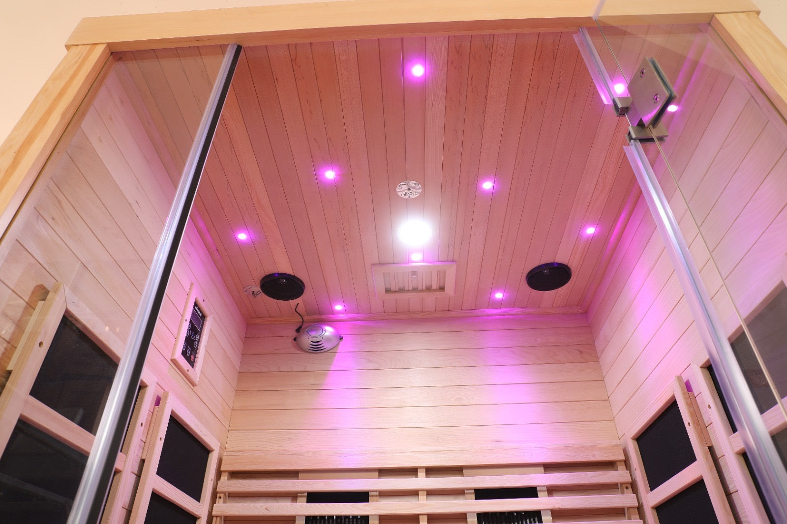 Blisspod Venetian 2-Person Full Spectrum Infrared Sauna | Low EMF | Chromotherapy