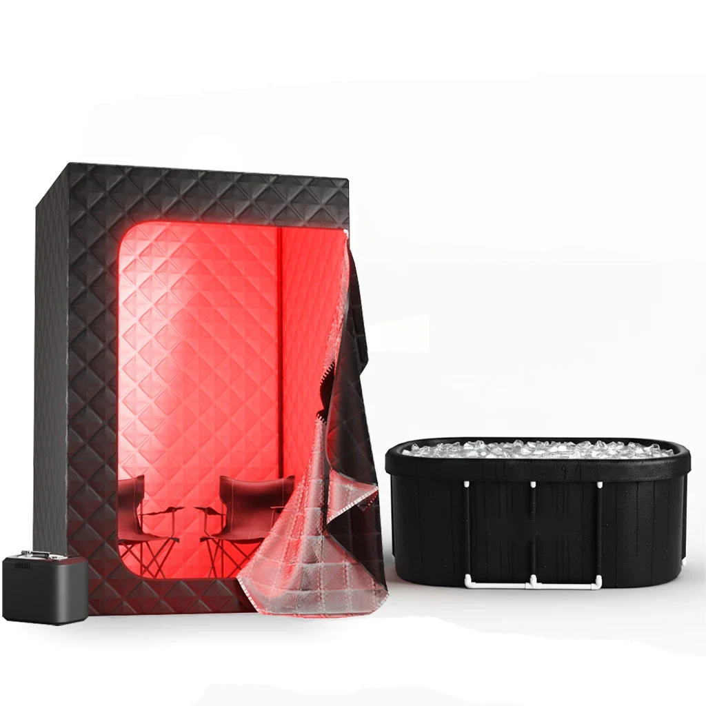 GlowSteam™ Red Light Portable Steam Sauna