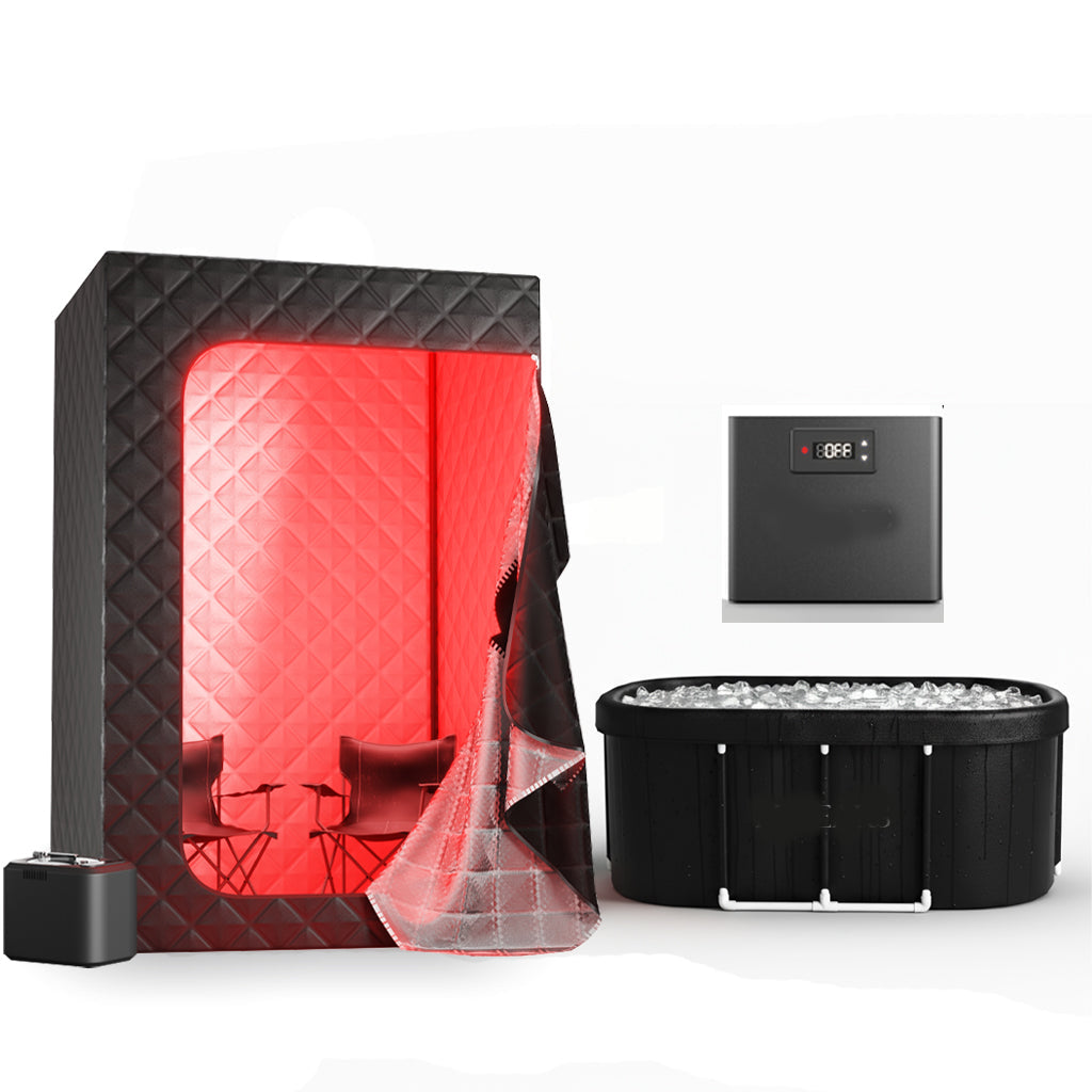 GlowSteam™ Red Light Portable Steam Sauna