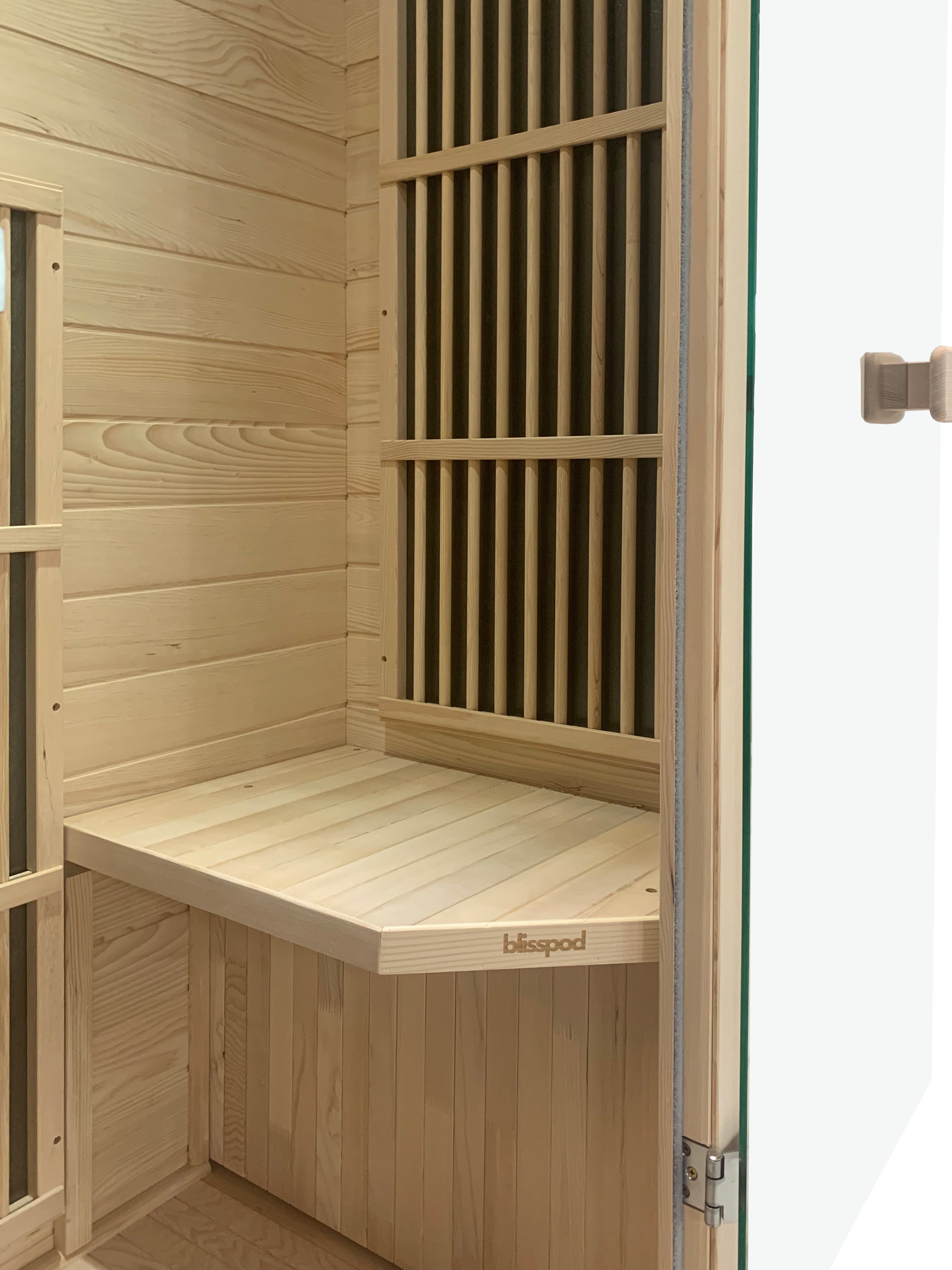 Blisspod Vienna 1-Person Far Infrared Sauna | Canadian Hemlock | Low EMF