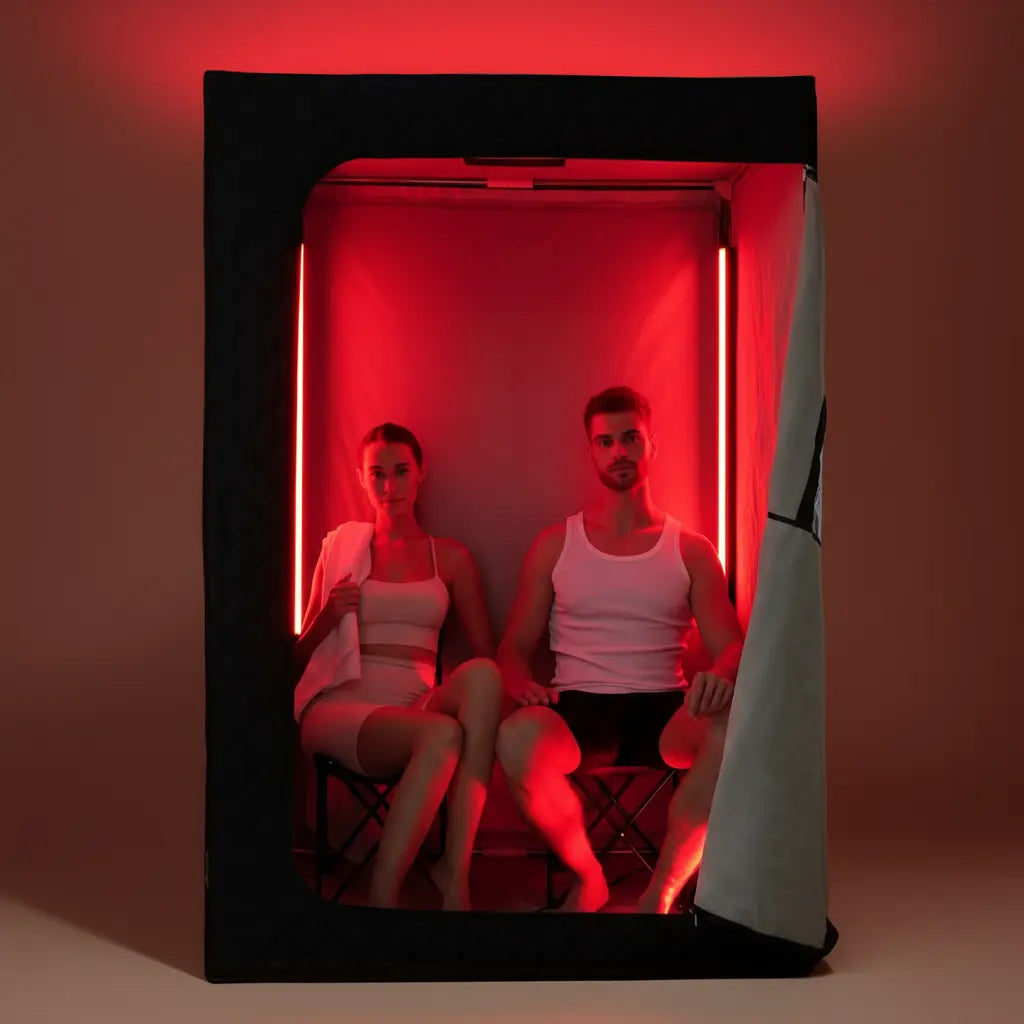 GlowSteam™ Red Light Portable Steam Sauna