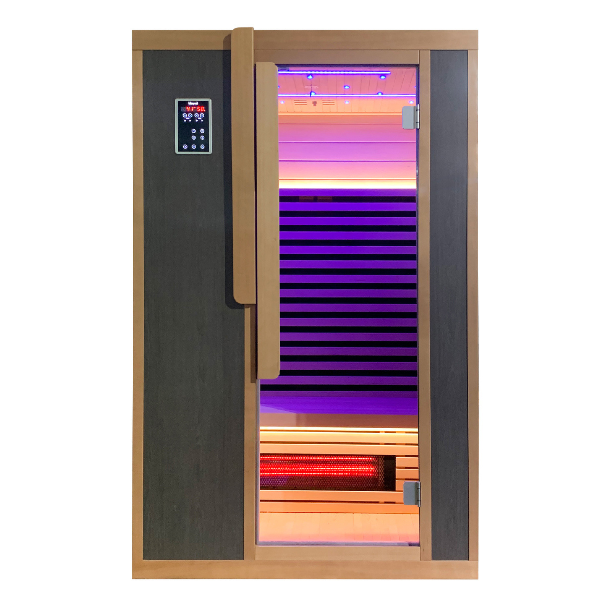 Blisspod Bergen 2-Person Full Spectrum + Red Light Therapy Sauna | Low EMF | Deluxe