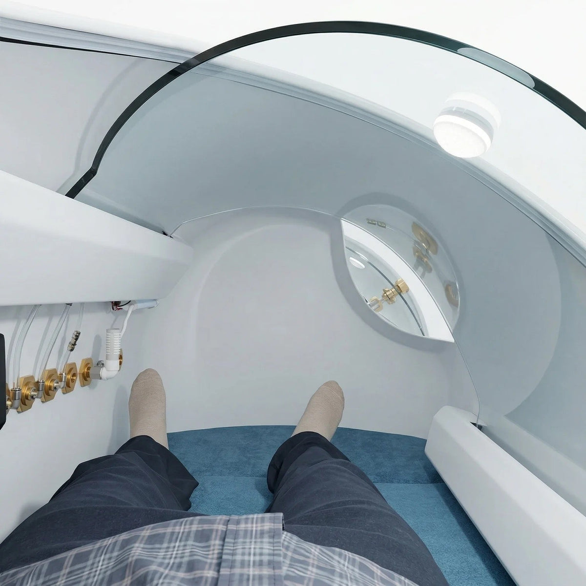 Oxyair 2.0ATA Hard Shell HBOT Hyperbaric Chamber — Large