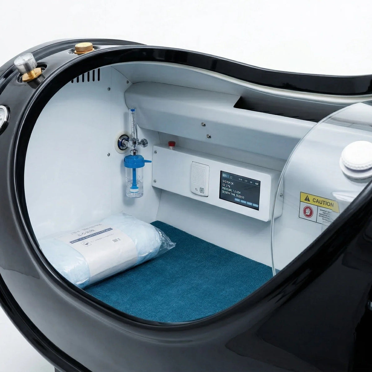 Oxyair 2.0ATA Hard Shell HBOT Hyperbaric Chamber — Large