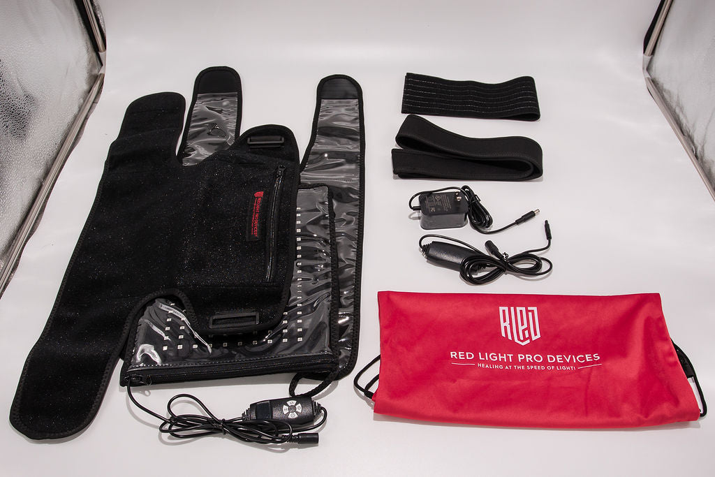 Red Light Therapy Full-Body Wellness Kit – 4-Device Set | 660nm + 850nm