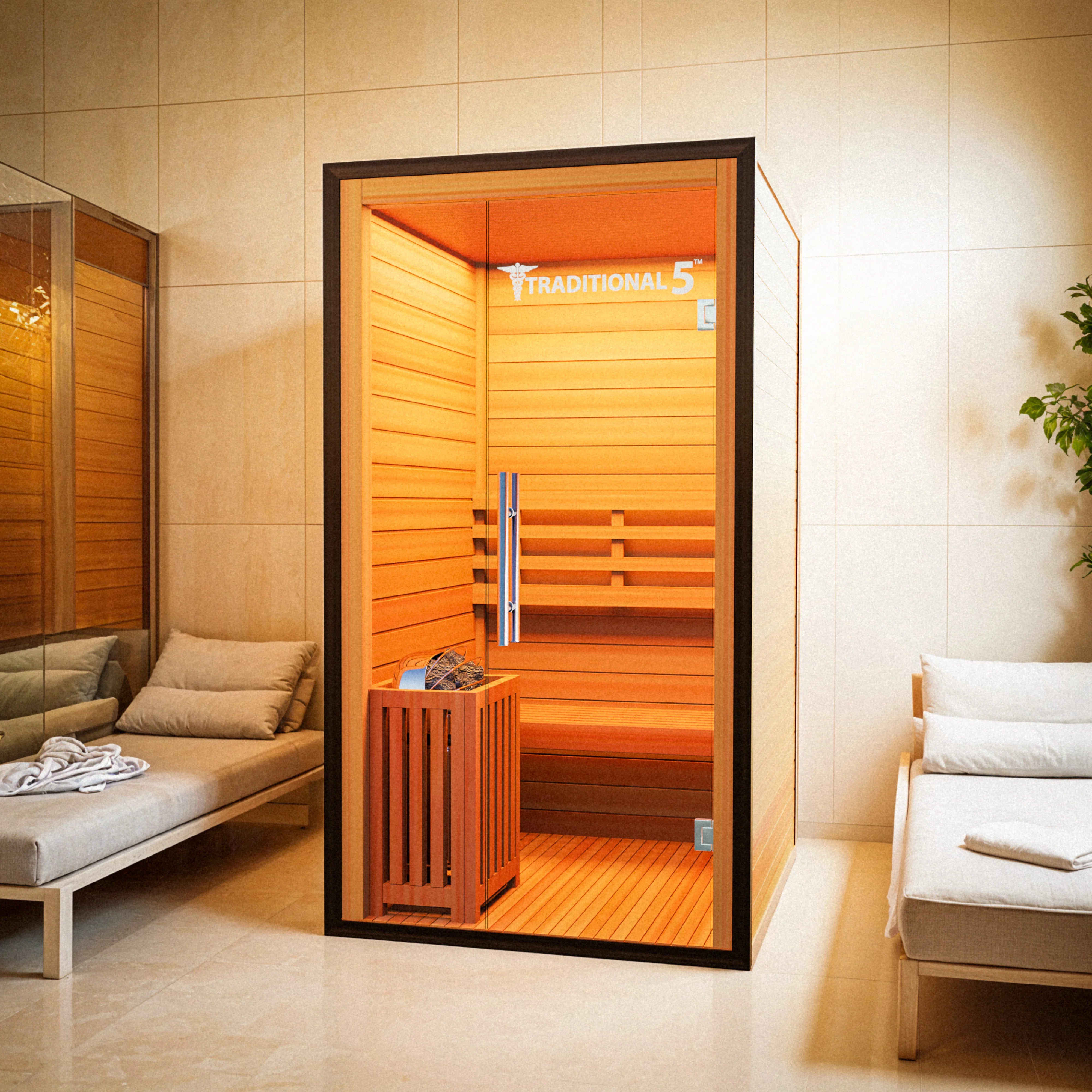 Medical Saunas Traditional 5 Infrared Sauna