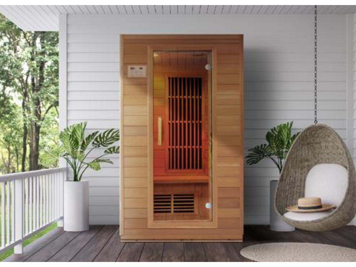Blisspod Vienna 2-Person Far Infrared Sauna | Canadian Hemlock | Low EMF