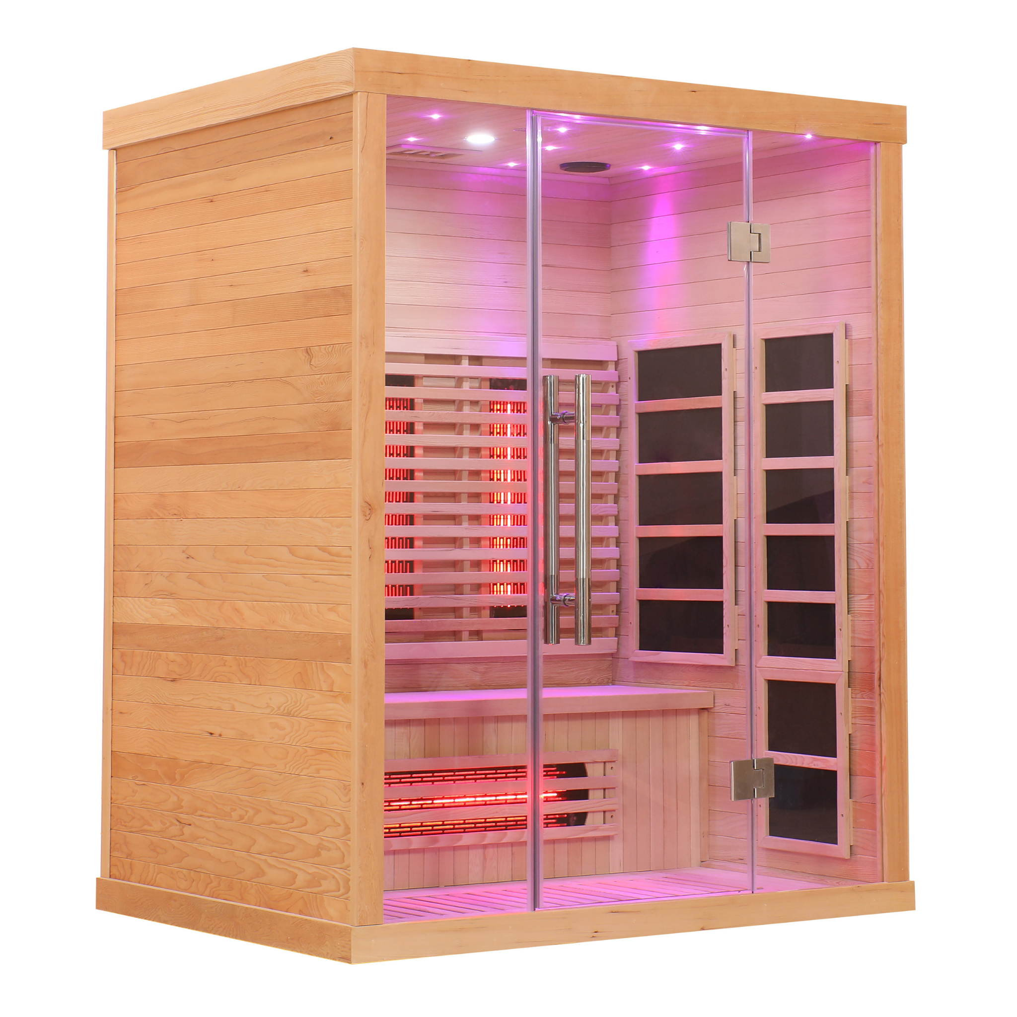 Blisspod Venetian 3-Person Full Spectrum Infrared Sauna | Low EMF | Chromotherapy
