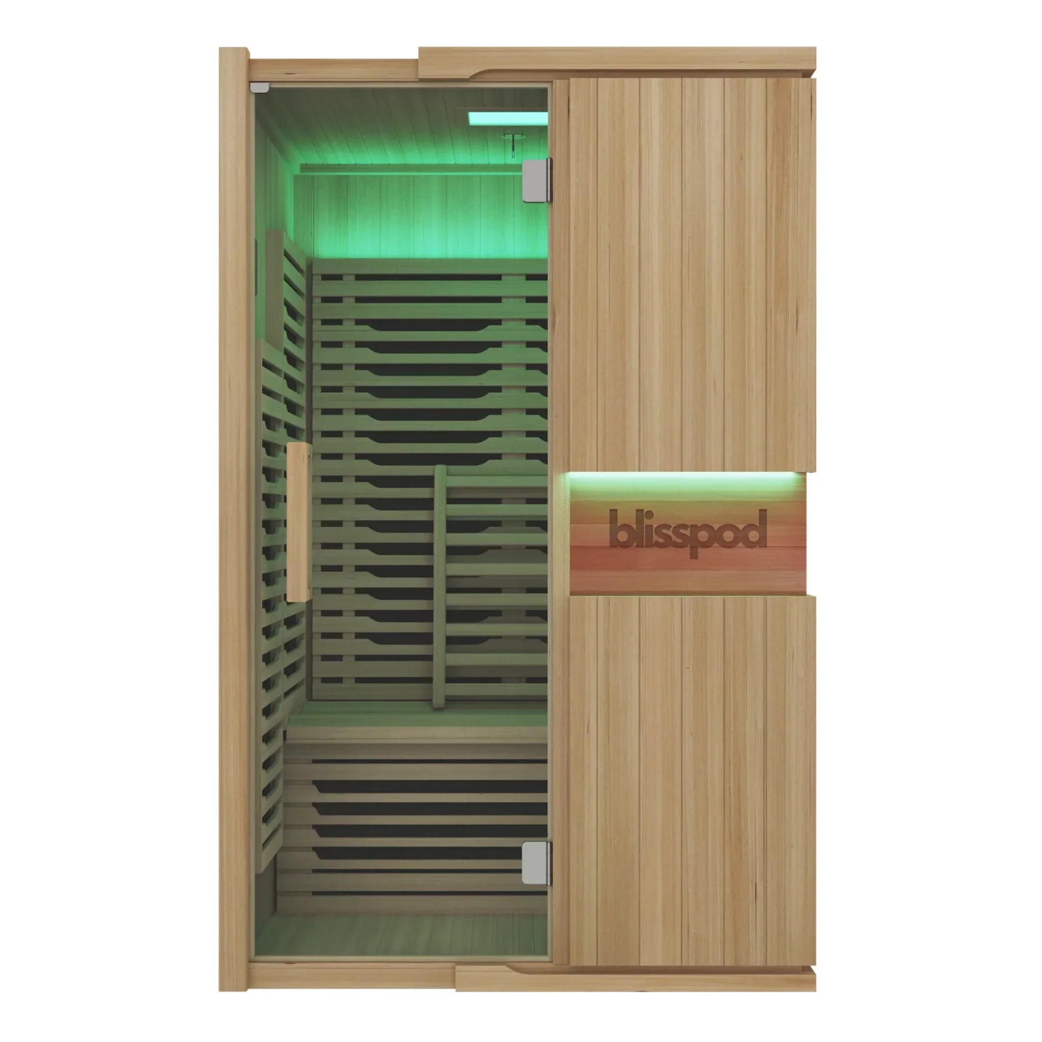 Blisspod Milano 2-Person Full Spectrum Infrared Sauna | Low EMF | Chromotherapy