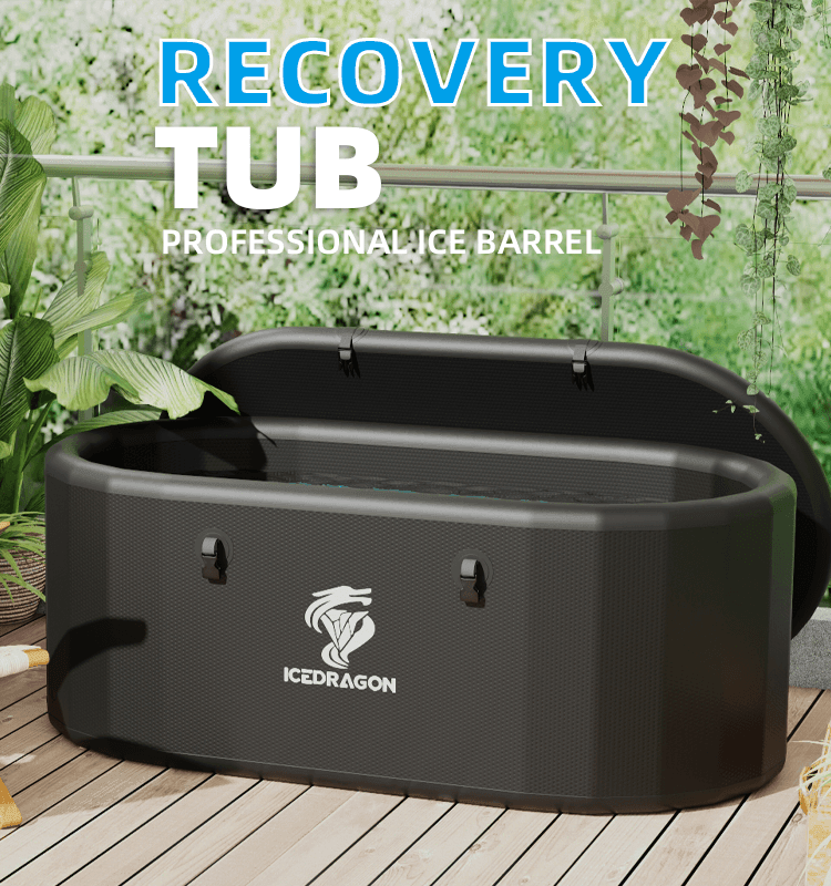 Icedragon Cold Plunge Tub Pro with 1.5HP Smart Water Chiller