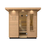 Kohler C2 Outdoor Douglas Fir Scandinavian Spruce Sauna Kit
