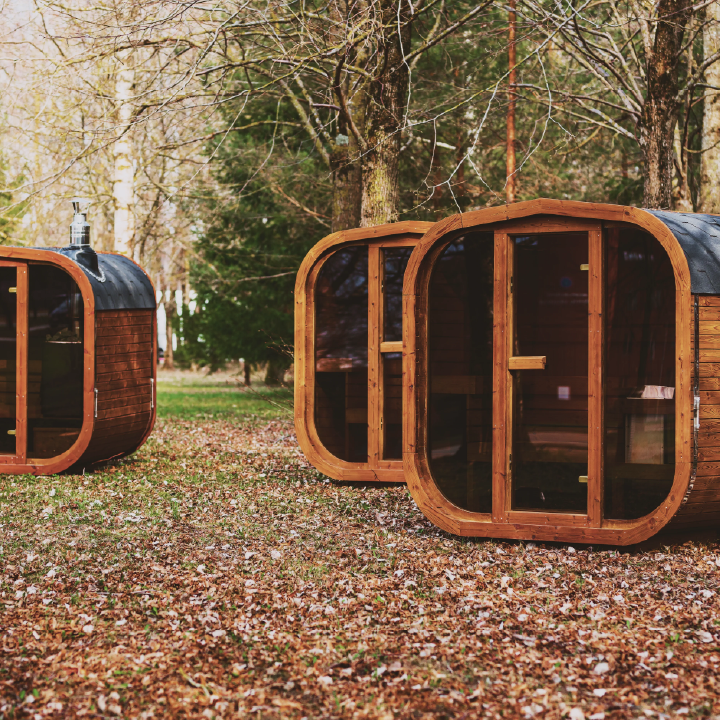 Mande MW12 ThermoWood Outdoor Sauna