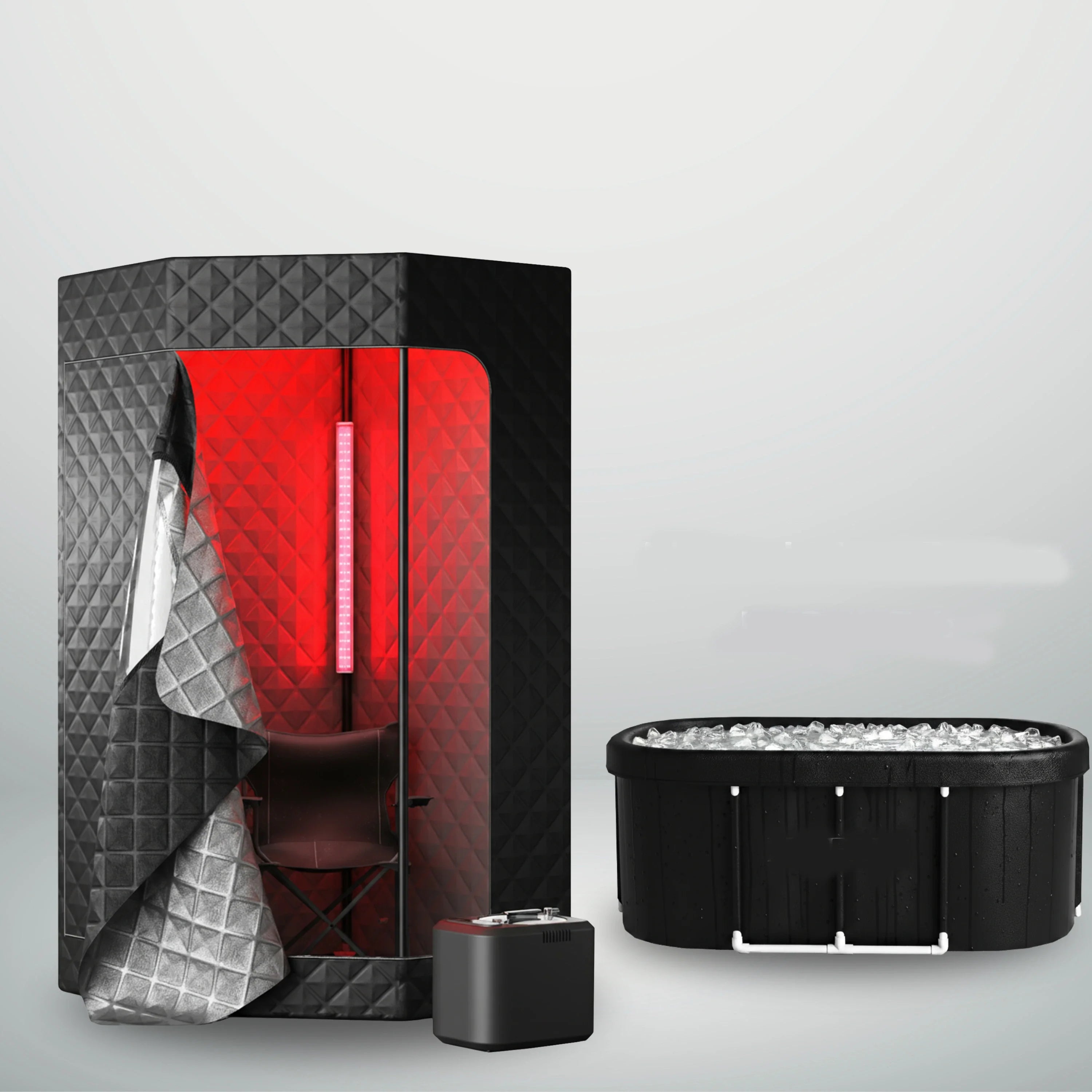 GlowSteam™ Red Light Portable Steam Sauna