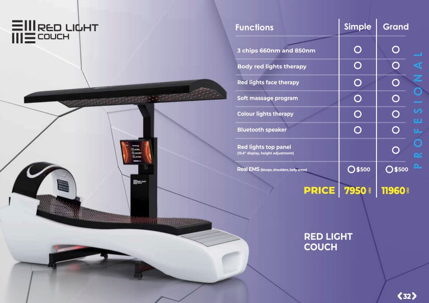 Red Light Therapy Bed