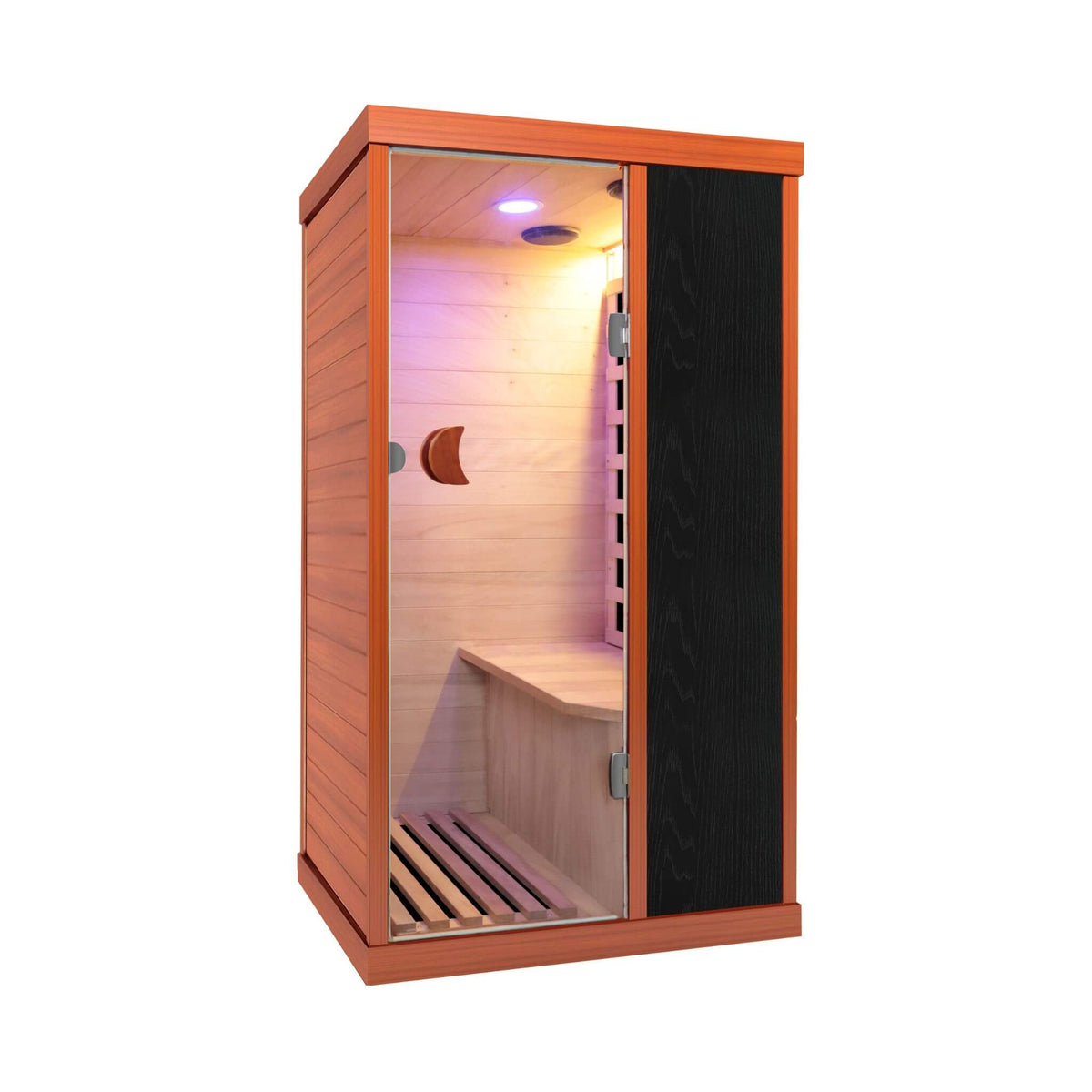 Thermora Maison Single-Person Infrared Sauna Room With Bluetooth Music Player And Ambient Light