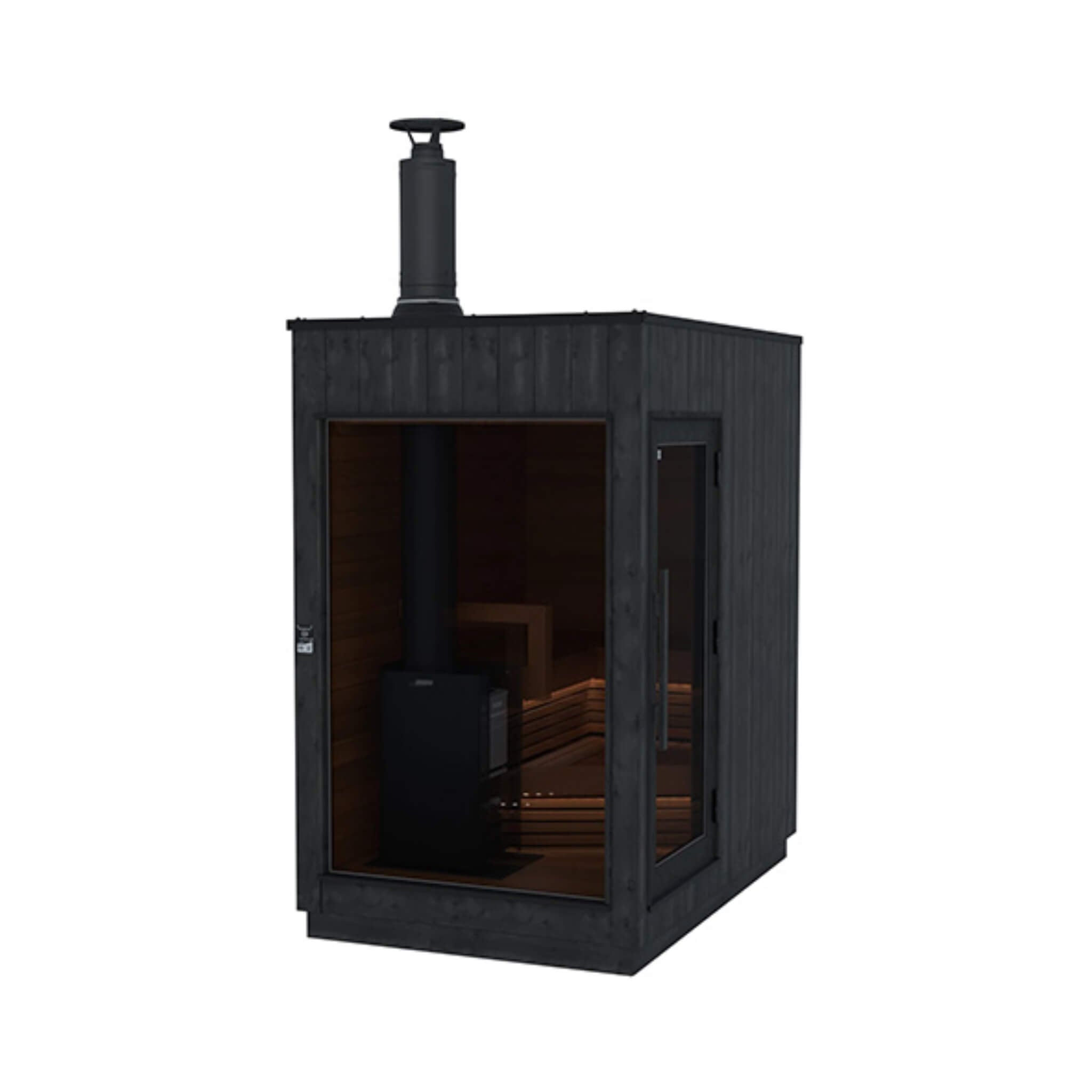 ThermaSol Nordic Misty 2-5 Person Fully-Assembled Outdoor Modular Sauna Cabin