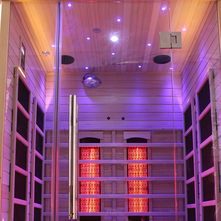 Blisspod Venetian 2-Person Full Spectrum Infrared Sauna | Low EMF | Chromotherapy