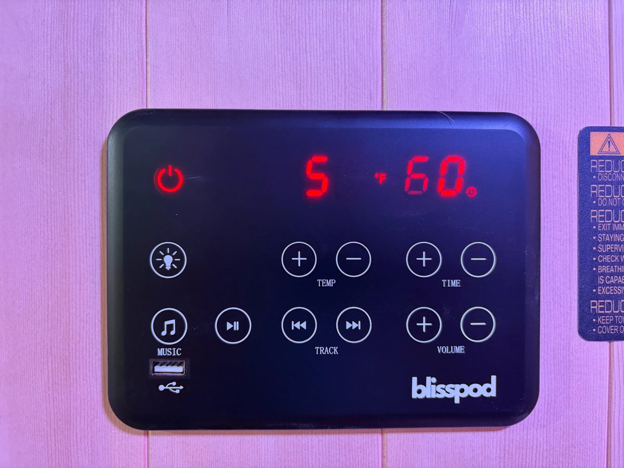 Blisspod Milano 2-Person Full Spectrum Infrared Sauna | Low EMF | Chromotherapy
