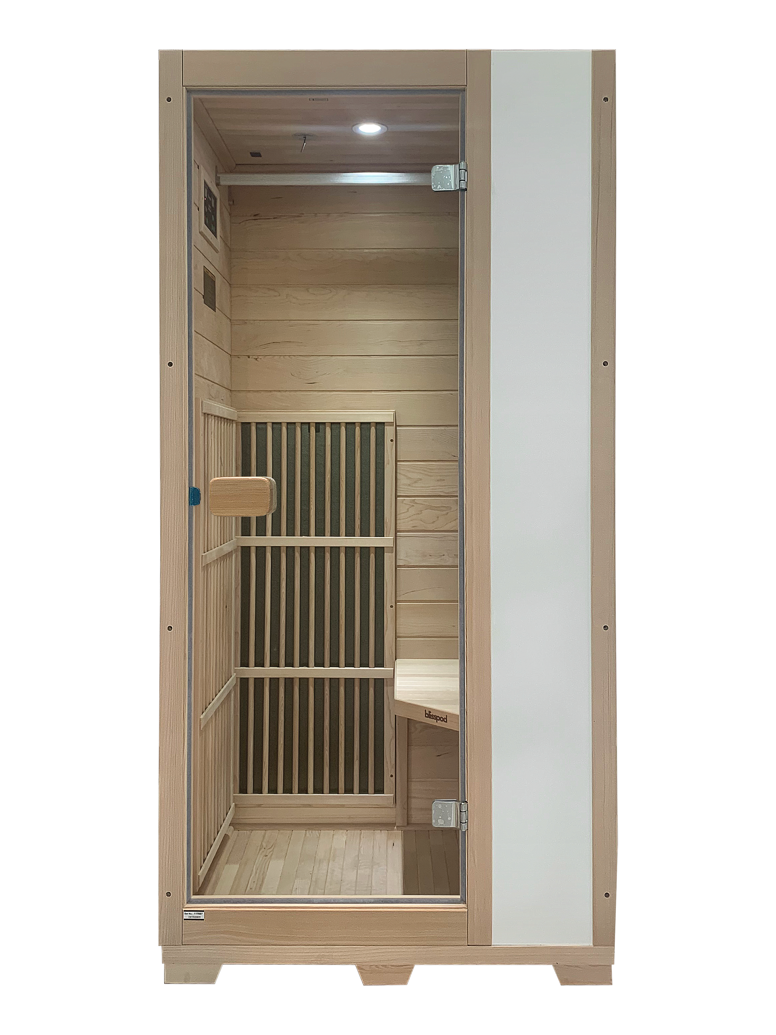 Blisspod Vienna 1-Person Far Infrared Sauna | Canadian Hemlock | Low EMF