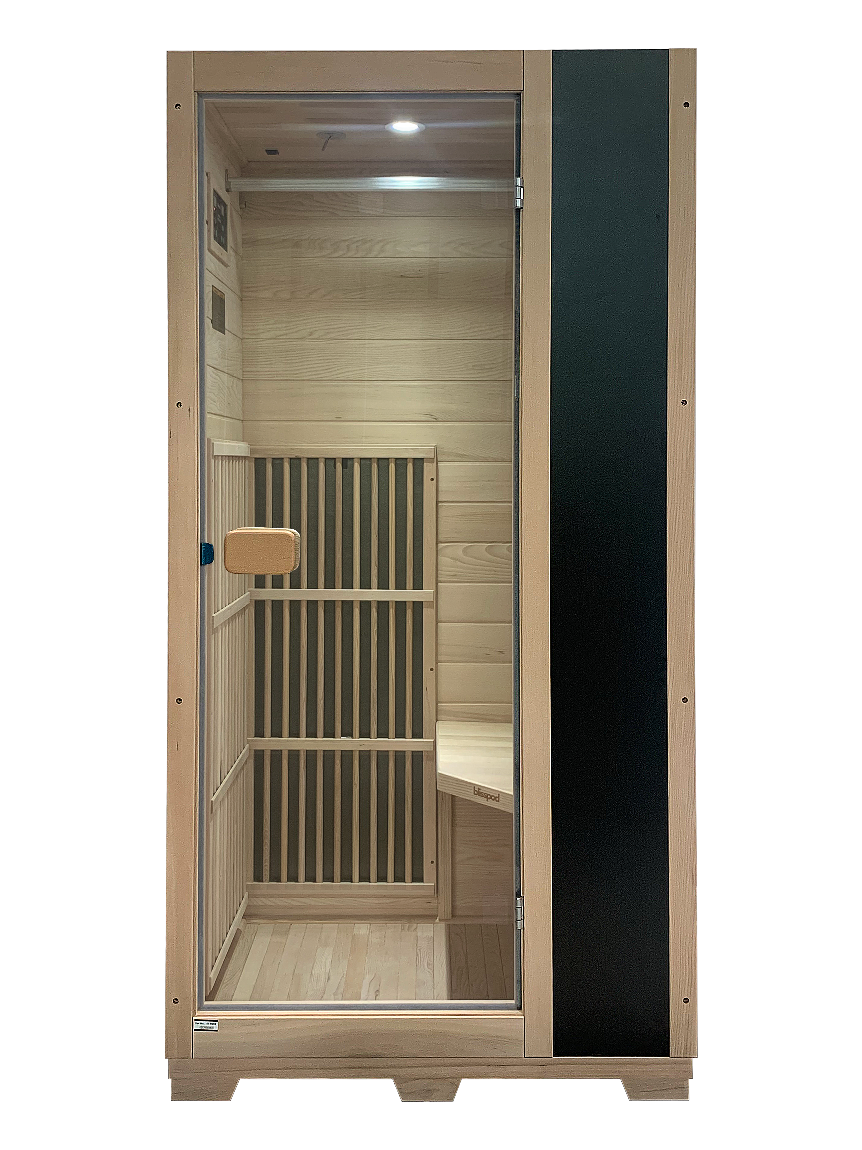 Blisspod Vienna 1-Person Far Infrared Sauna | Canadian Hemlock | Low EMF
