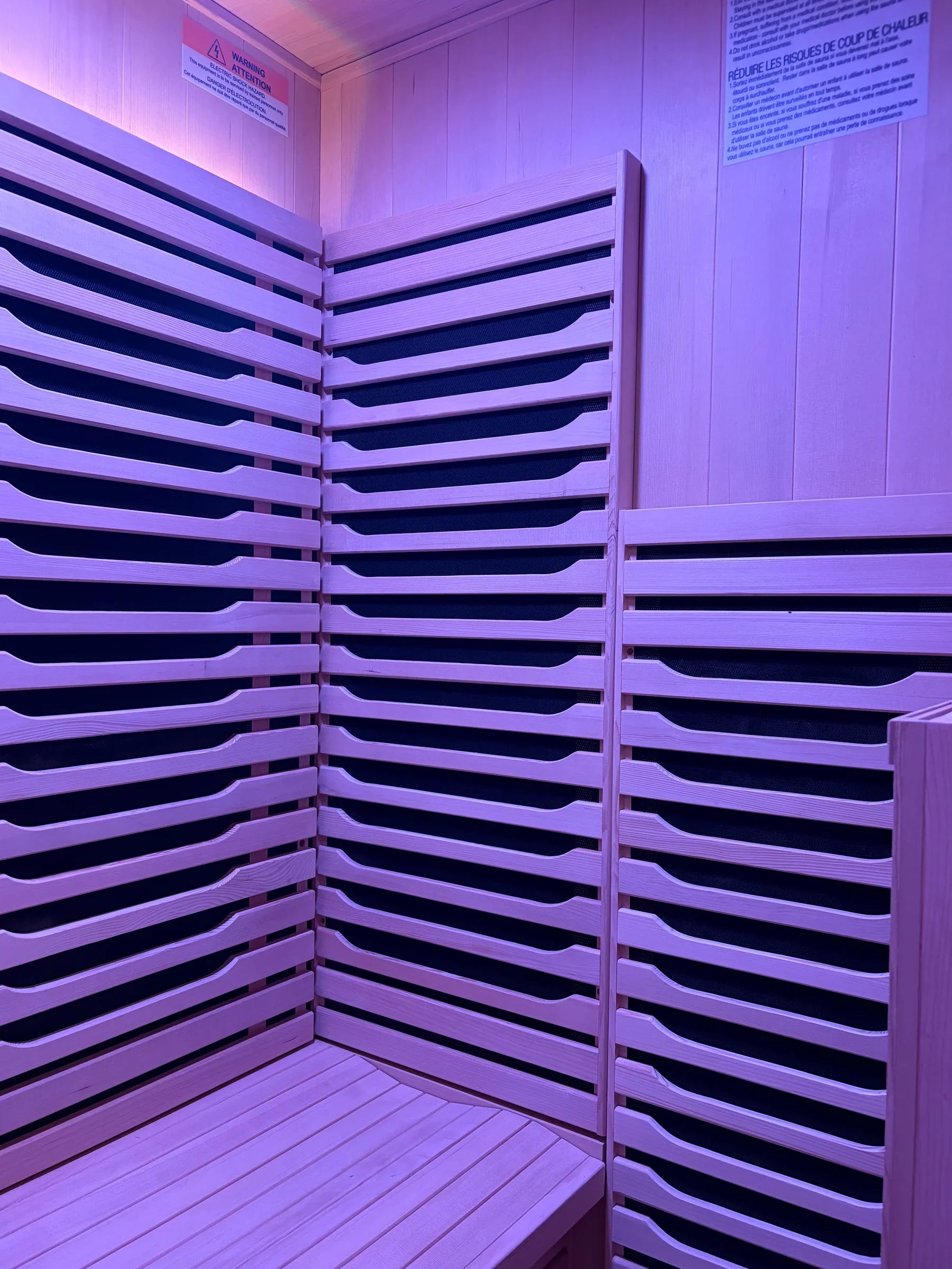 Blisspod Milano 2-Person Full Spectrum Infrared Sauna | Low EMF | Chromotherapy