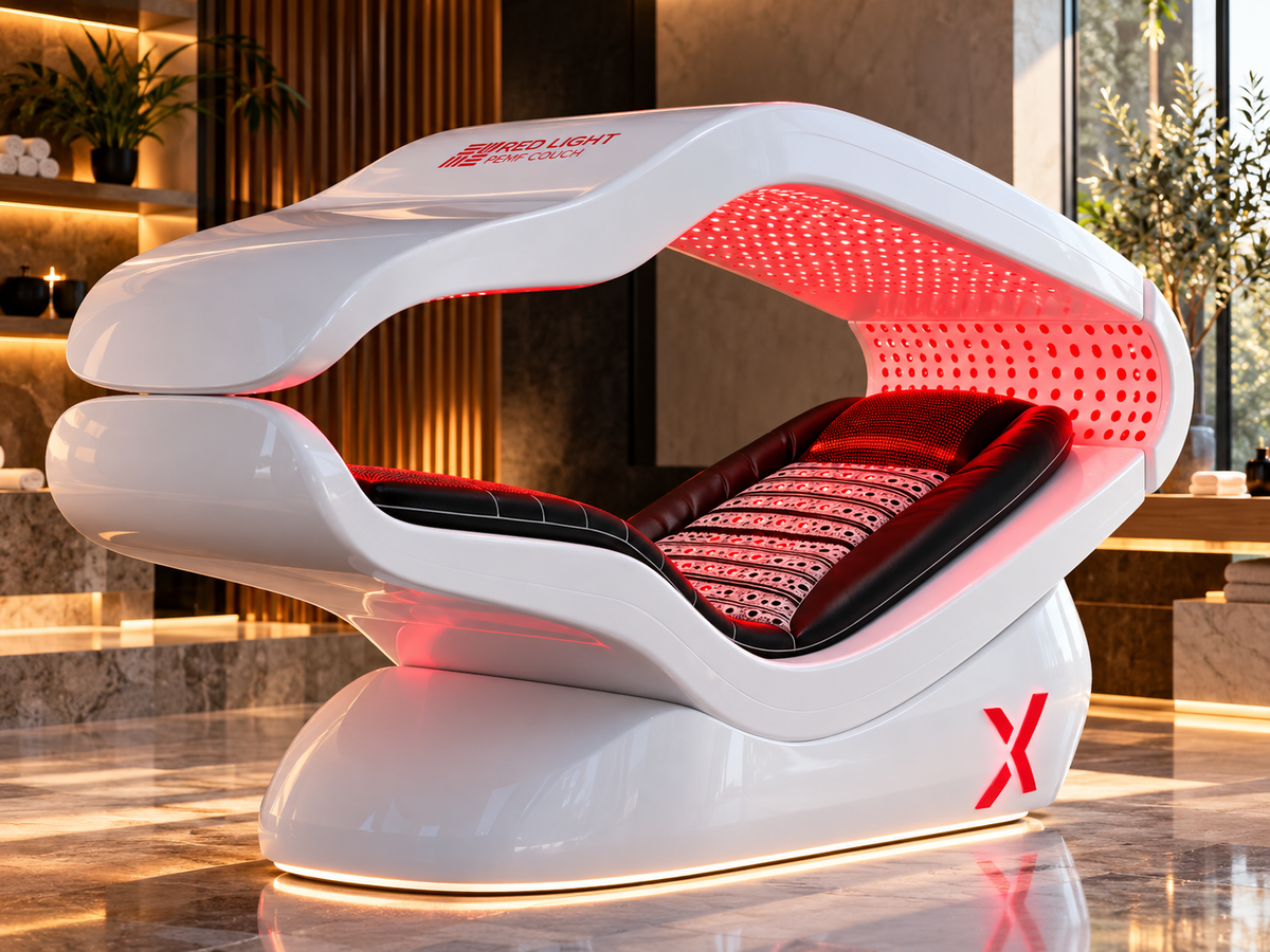 Cryonick Halox PEMF Red Light Therapy Couch
