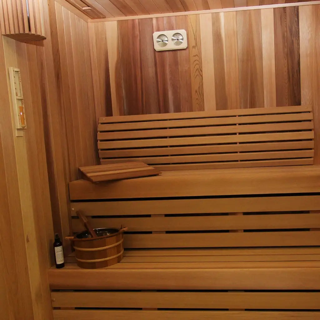 Custom Indoor Sauna Room 4' x 6' x 8'