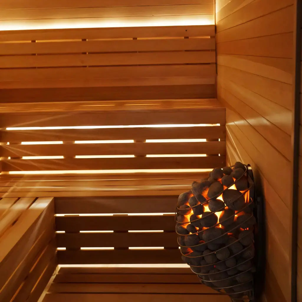 Custom Indoor Sauna Room 4' x 5' x 8'