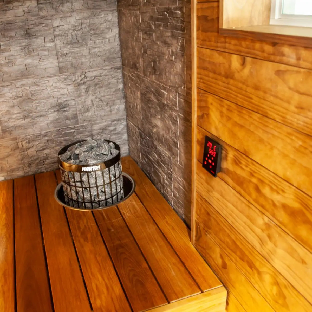 Harvia Xenio CX30C-U3-XW Digital Sauna Control with Wi-Fi - Finnish Sauna Builders