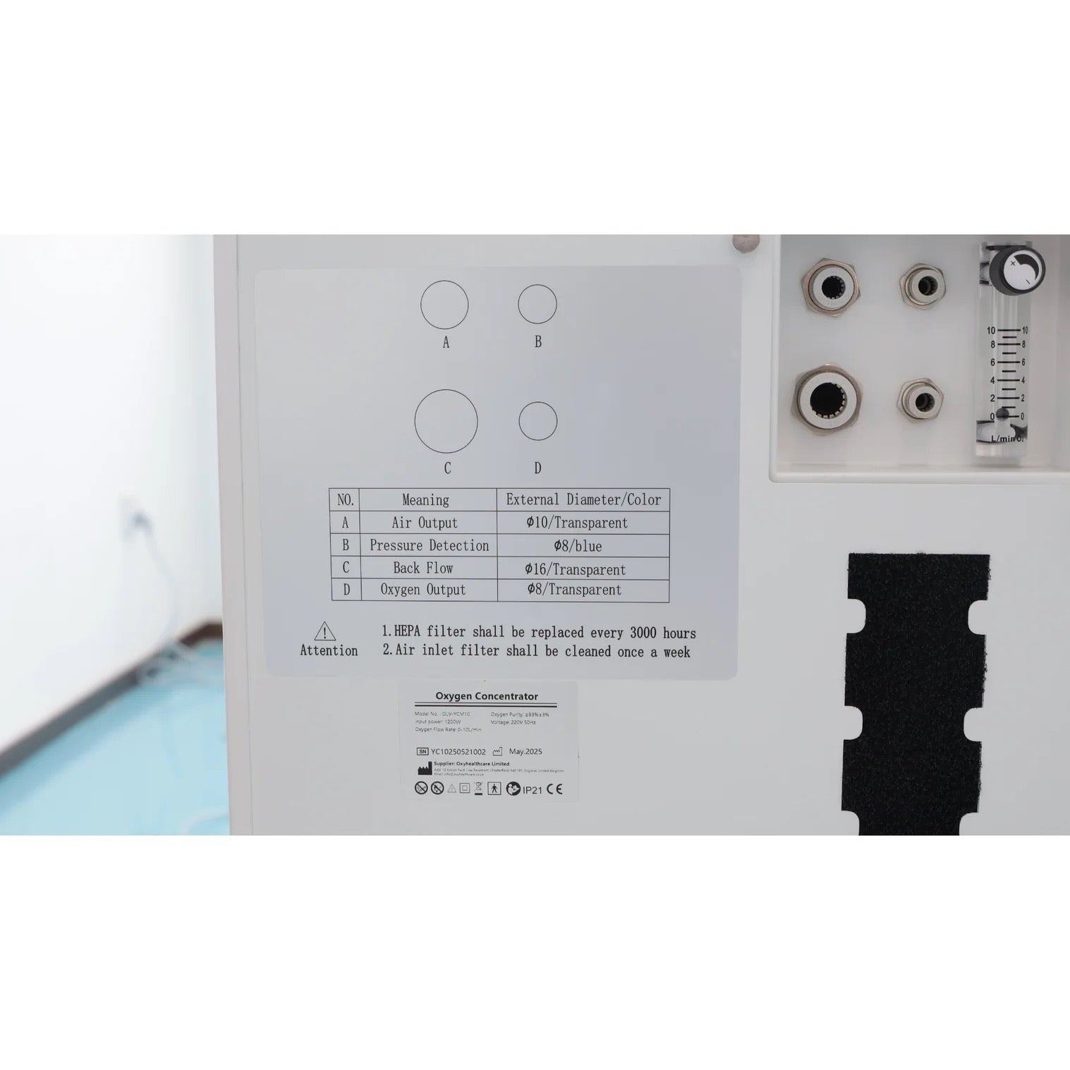 Oxyair 1.5ATA Soft Shell Hyperbaric Chamber