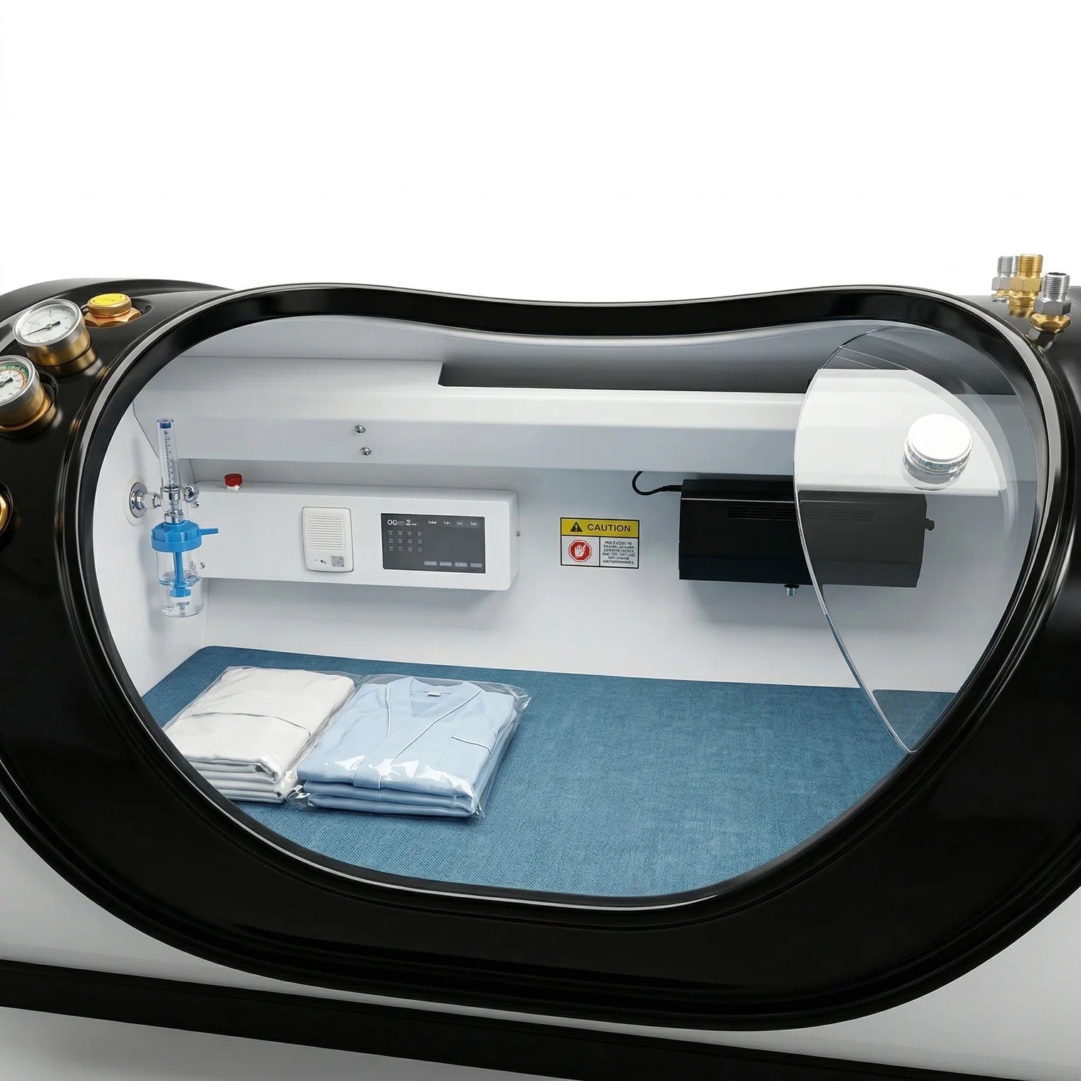 Oxyair 2.0ATA Hard Shell HBOT Hyperbaric Chamber — Large