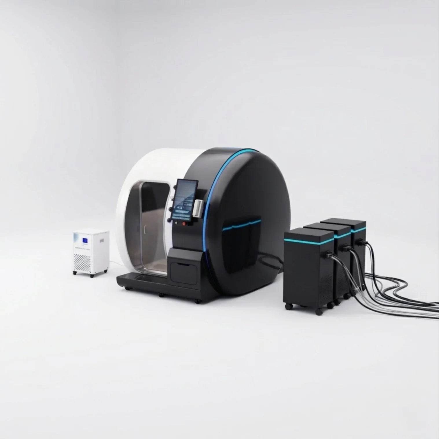 Oxyair 2.0ATA Hard Shell HBOT Hyperbaric Chamber — Dual Seat