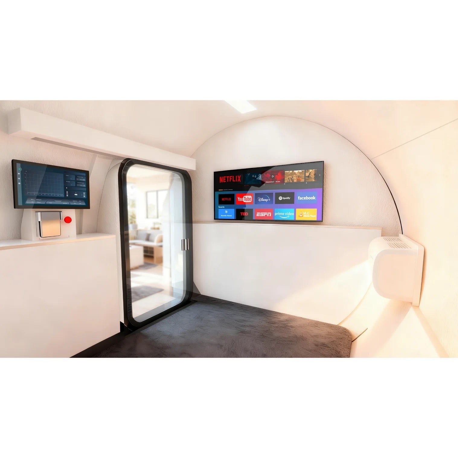 Oxyair 2.0ATA Hard Shell HBOT Hyperbaric Chamber — Dual Seat