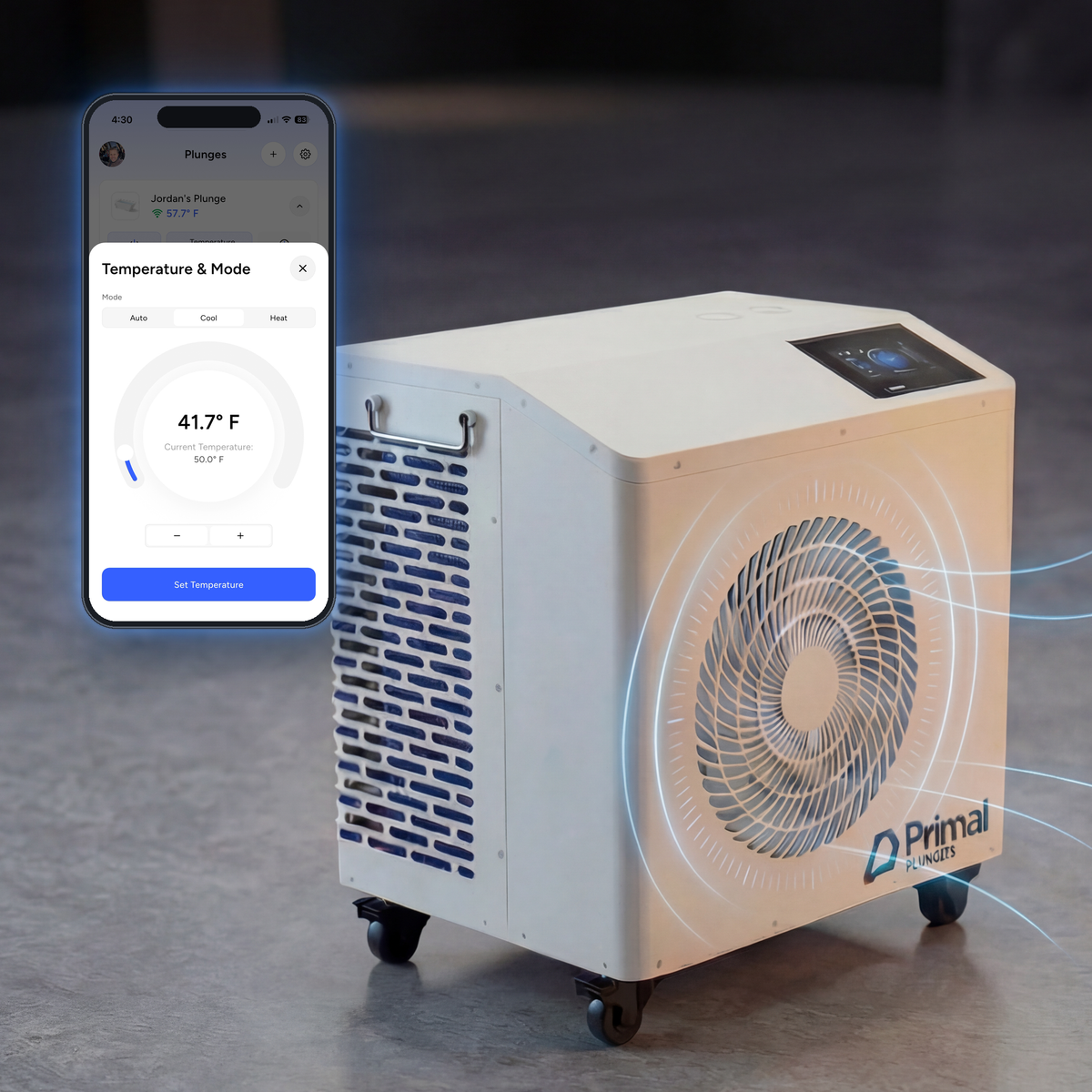 Primal Plunges Pro Chiller | 1/2 HP Cold Plunge Chiller