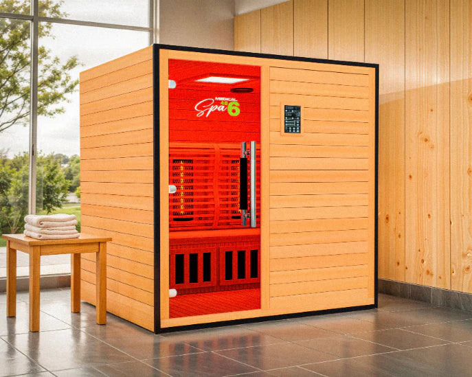 Medical Saunas Commercial Spa 6 Infrared Sauna