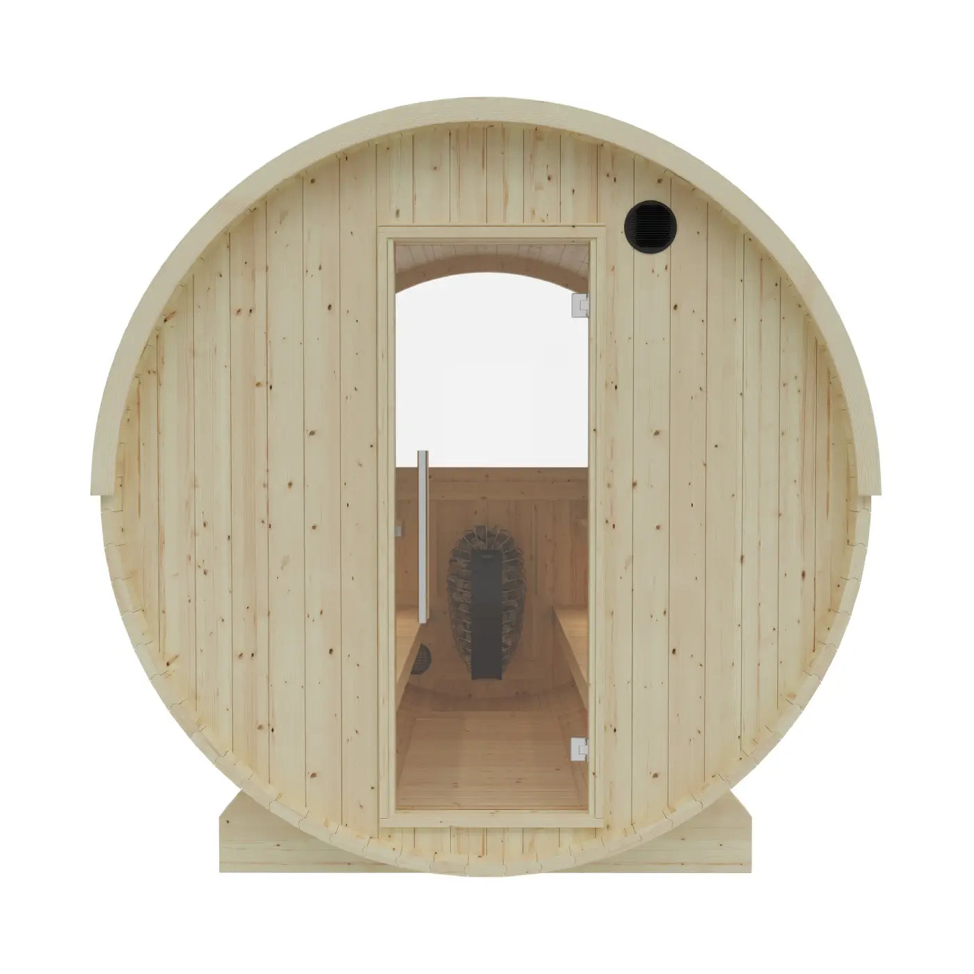Tampere Finnish Barrel Sauna with WiFi Heater