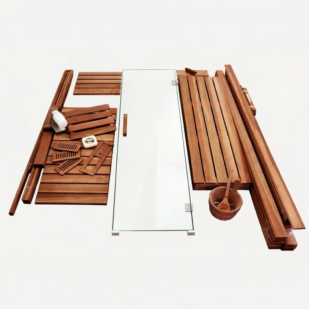 Custom Indoor Sauna Room 6' x 10' x 8'