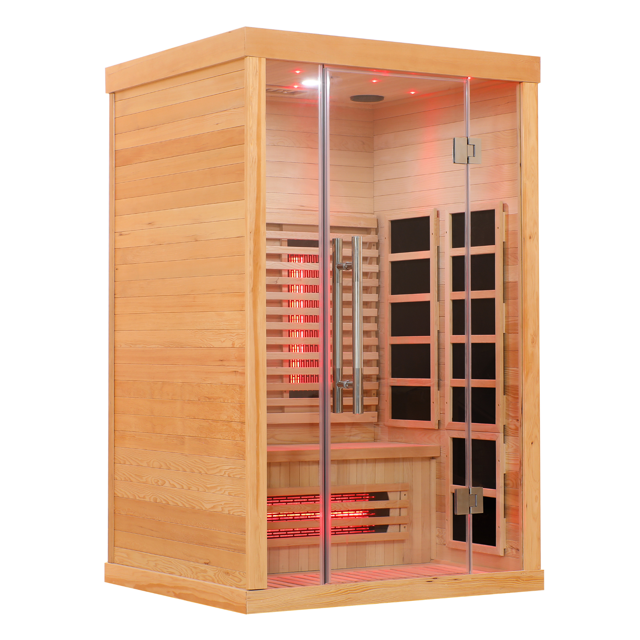 Blisspod Venetian 2-Person Full Spectrum Infrared Sauna | Low EMF | Chromotherapy