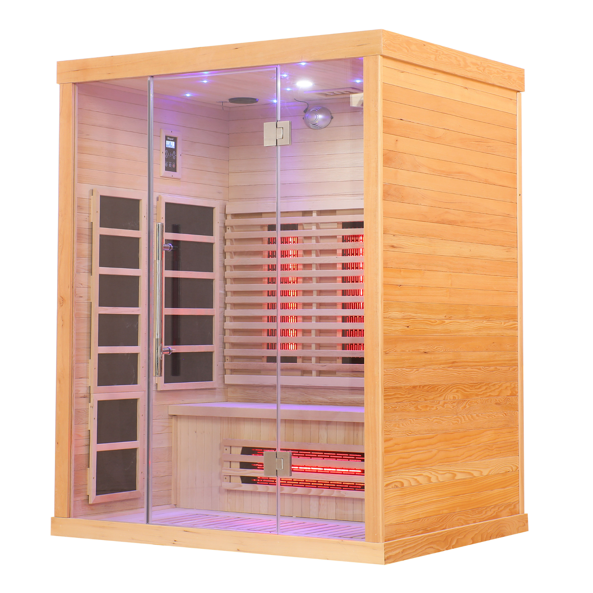 Blisspod Venetian 3-Person Full Spectrum Infrared Sauna | Low EMF | Chromotherapy