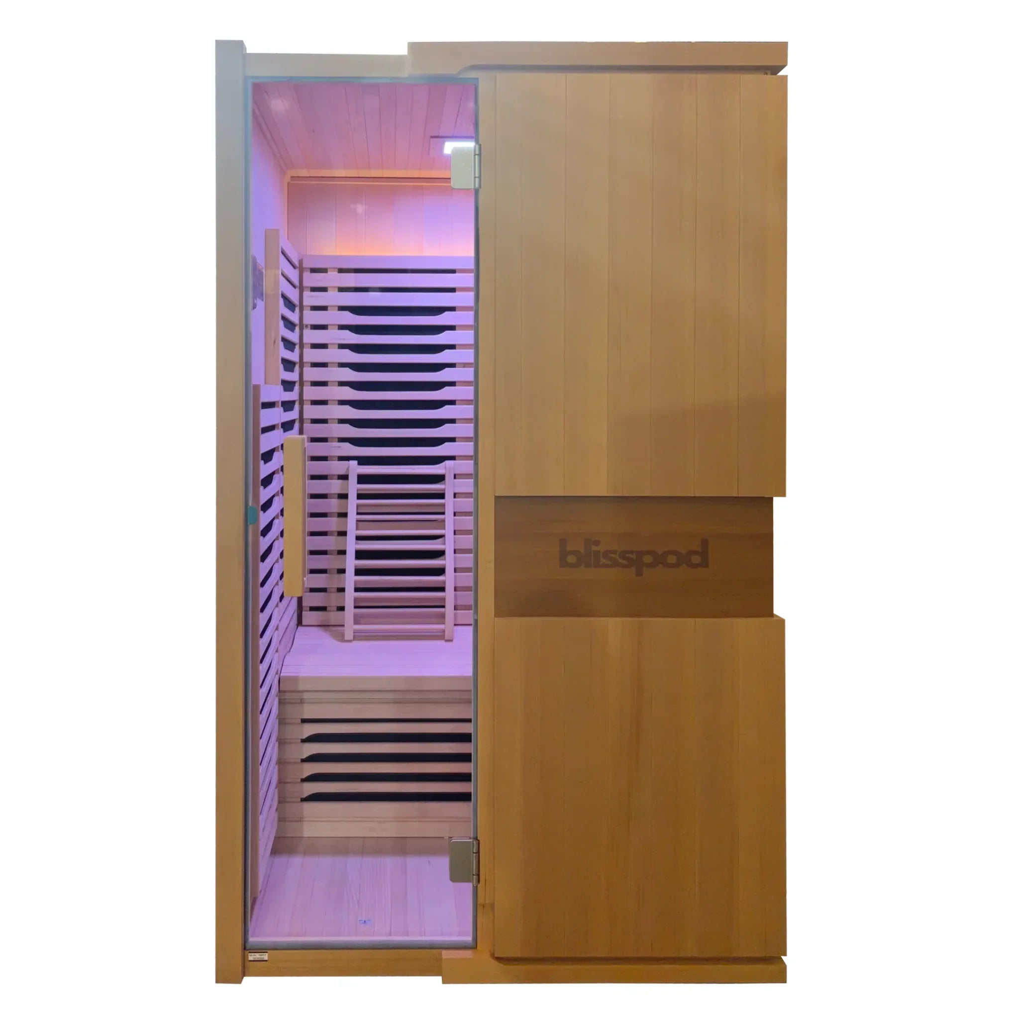 Blisspod Milano 2-Person Full Spectrum Infrared Sauna | Low EMF | Chromotherapy