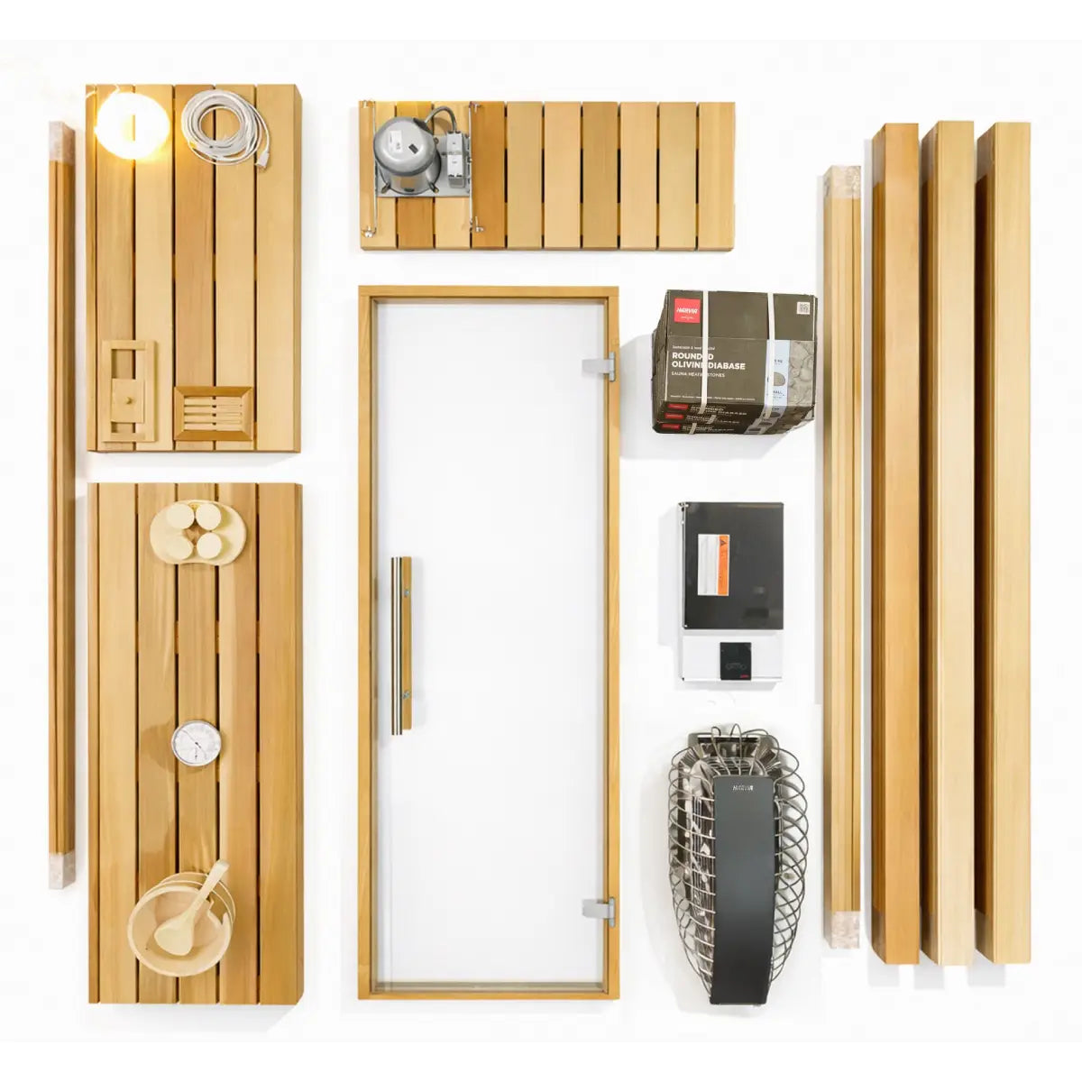 Custom Indoor Sauna Room 4' x 4' x 8'