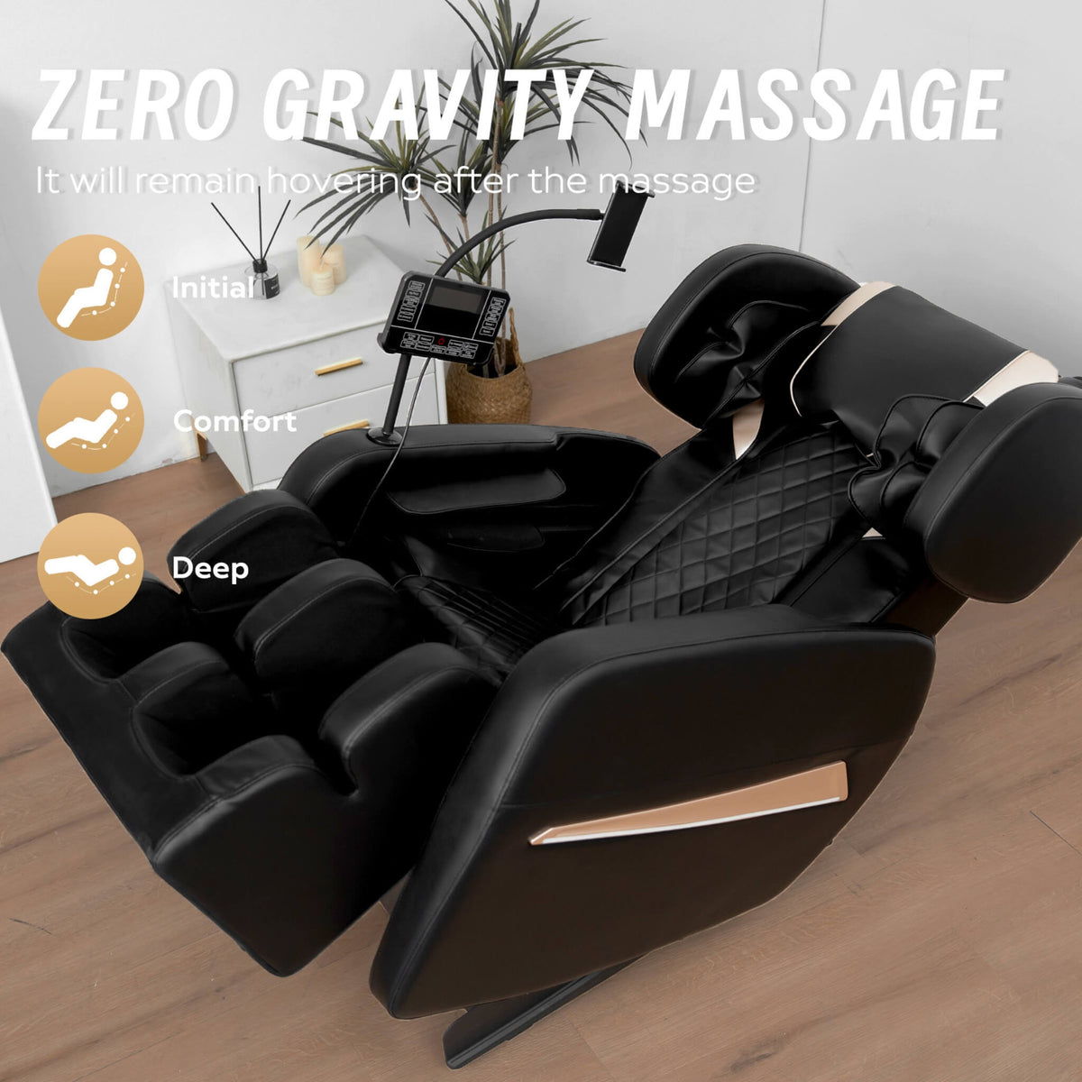 Airvana Nocturne Full-Body Zero-Gravity Massage Chair With Retractable Footrest - photo 8
