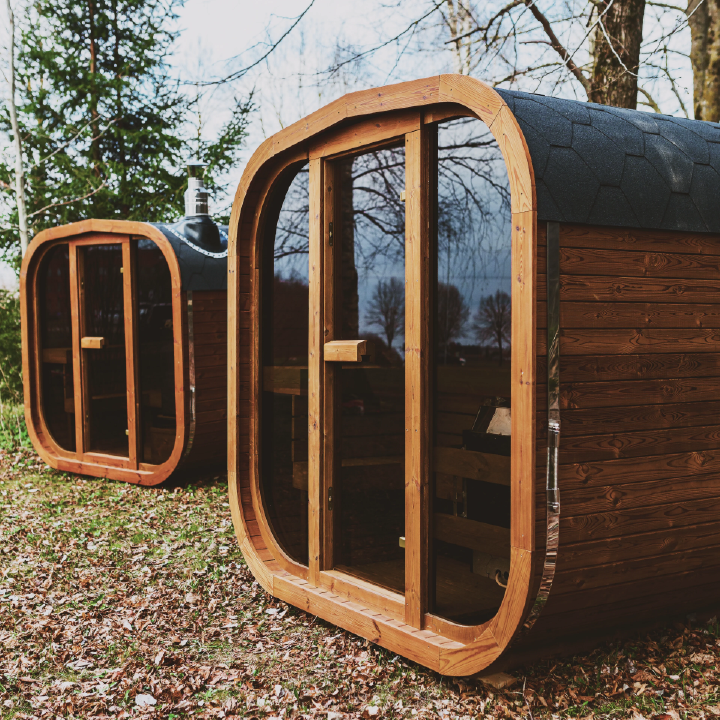 Mande MW12 ThermoWood Outdoor Sauna
