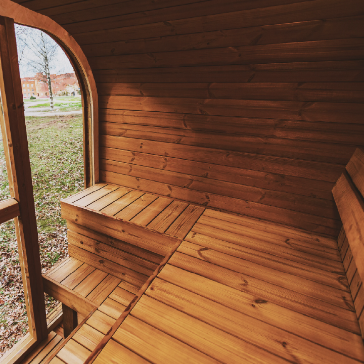Mande MW12 ThermoWood Outdoor Sauna
