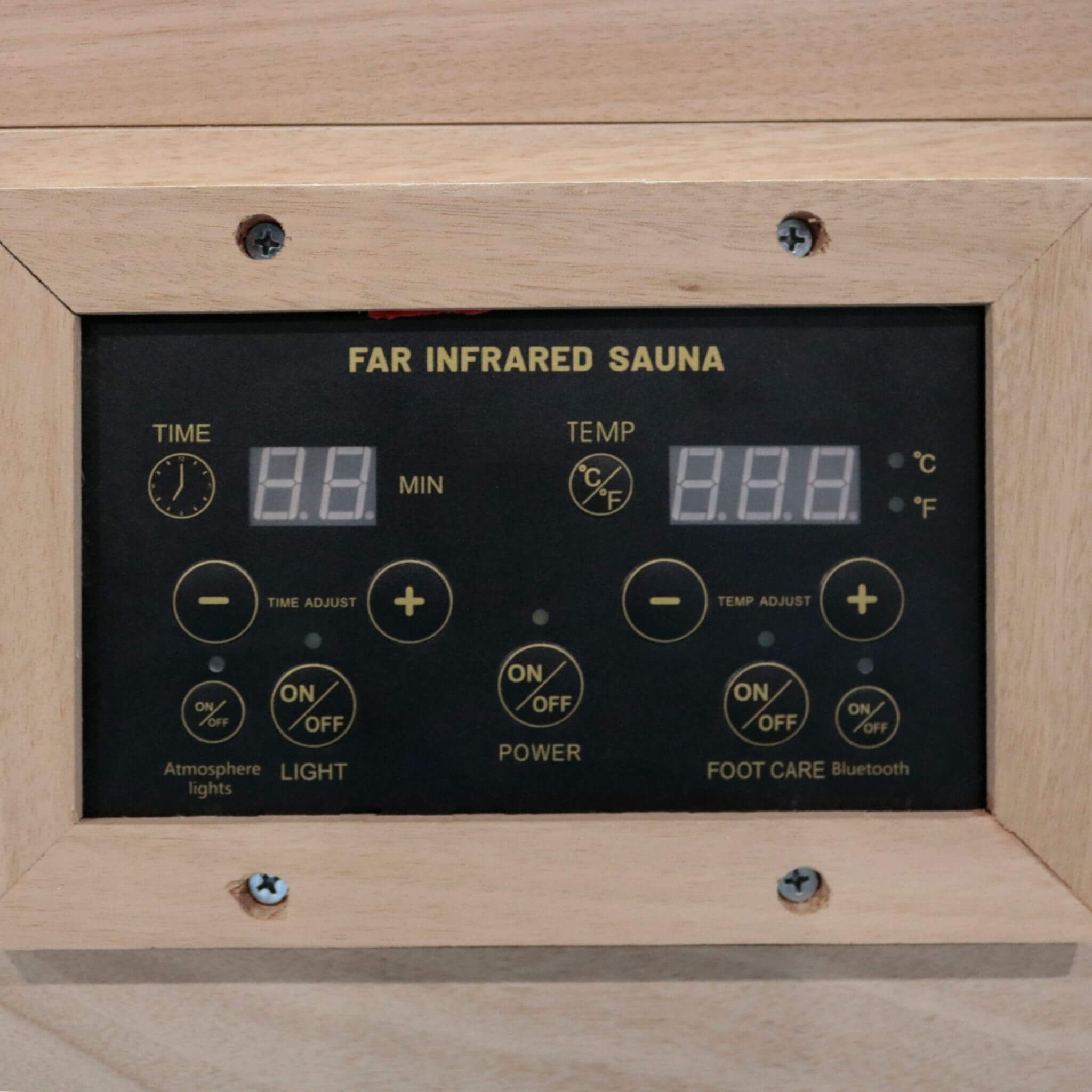 Thermora Maison Single-Person Infrared Sauna Room With Bluetooth Music Player And Ambient Light