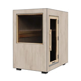 ThermaSol Solaris Fully-Assembled Outdoor Sauna Cabin