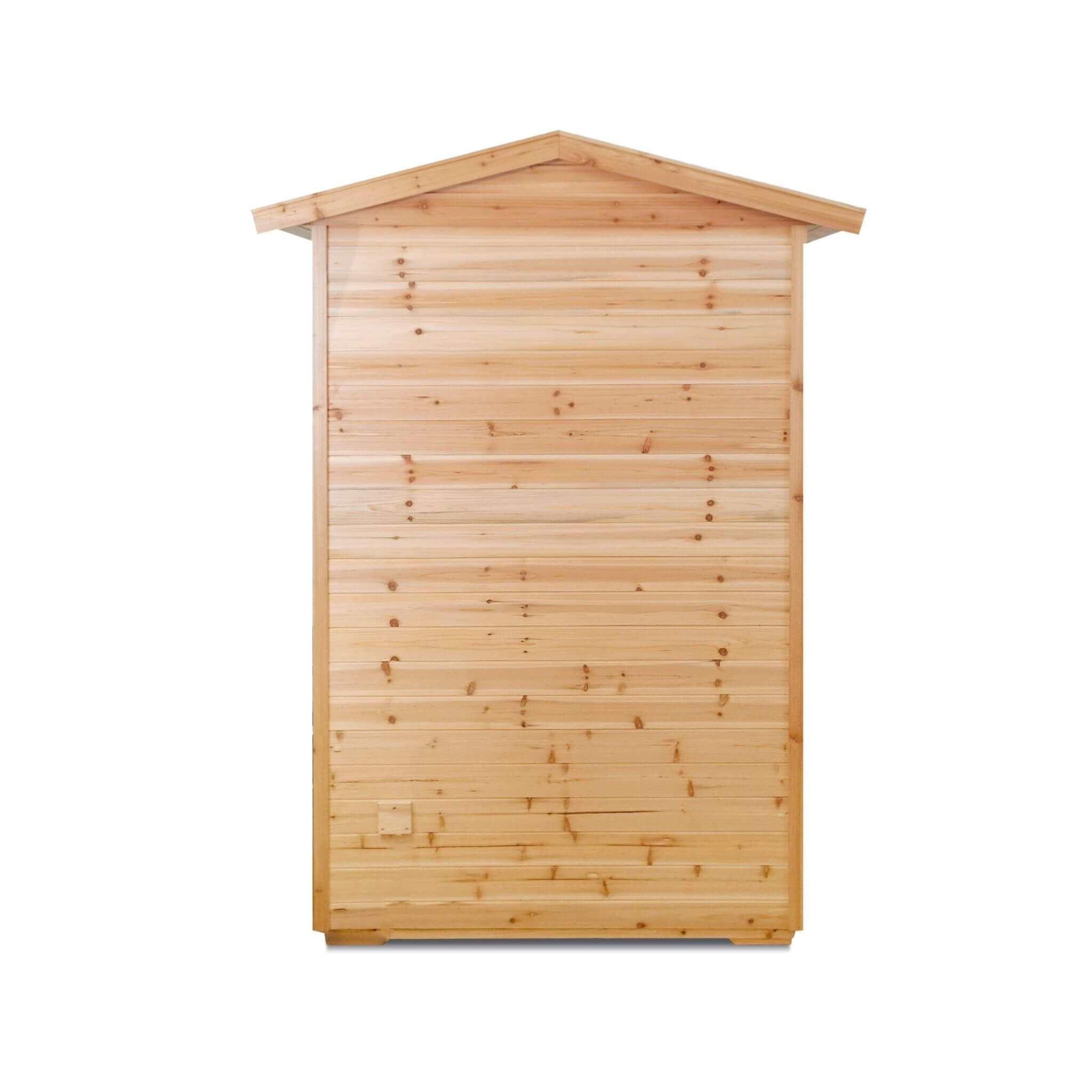 Thermora Vexa 2-Person Outdoor Infrared Sauna With Bluetooth Audio And LED Lighting