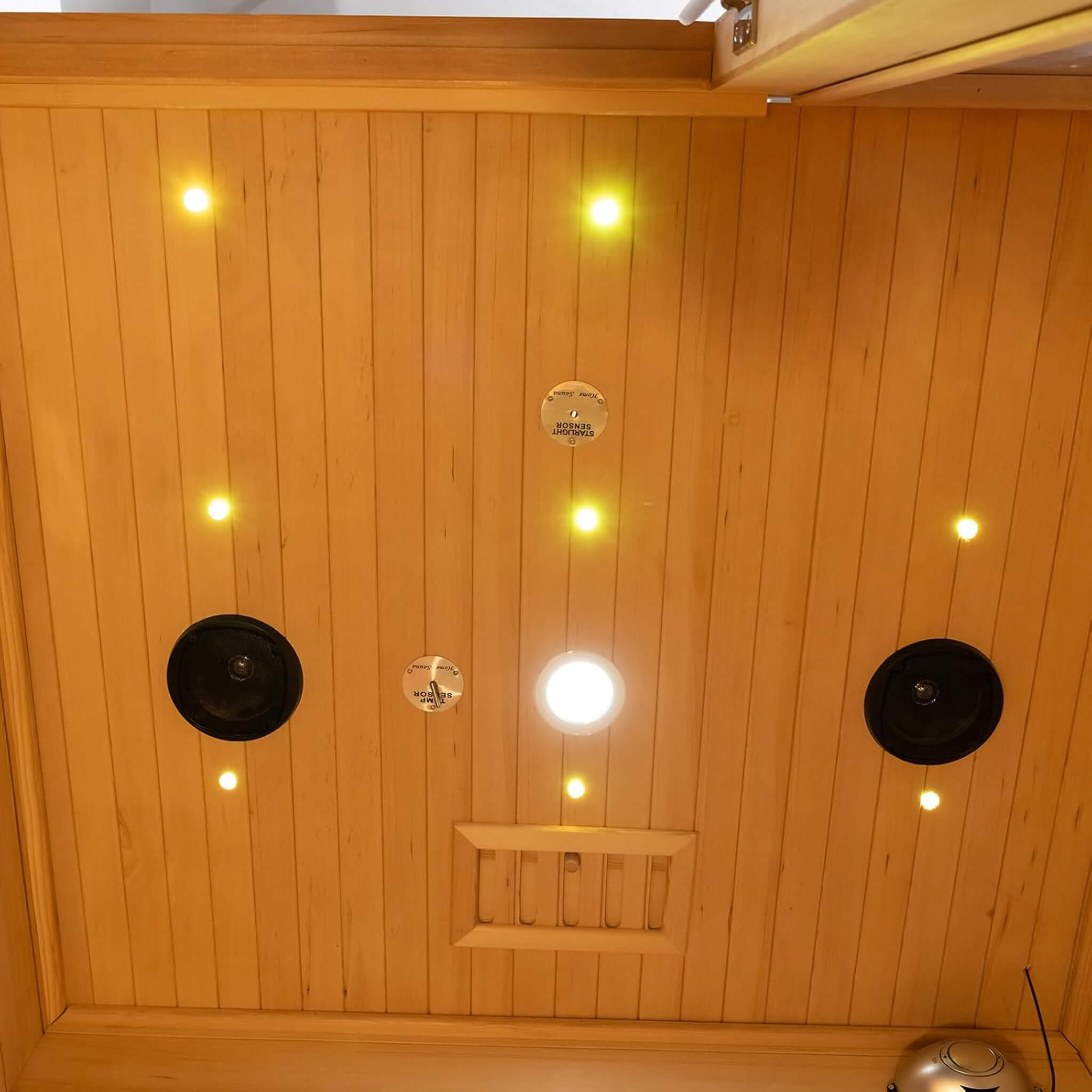 Rövia Luma 2-Person Indoor Hybrid Sauna Room With Infrared And 3.5KW Steam Heater [Made-To-Order]
