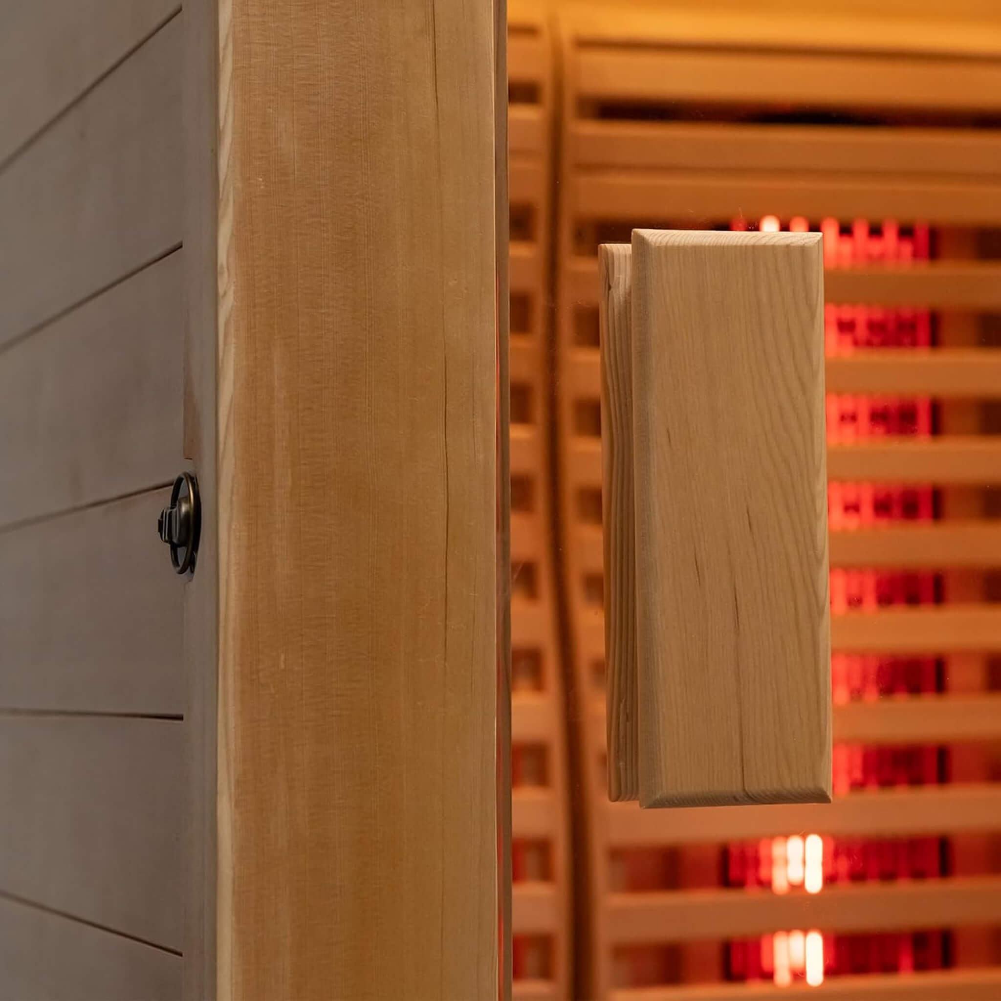 Rövia Luma 2-Person Indoor Hybrid Sauna Room With Infrared And 3.5KW Steam Heater [Made-To-Order]